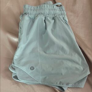 lululemon hotty hots powder blue